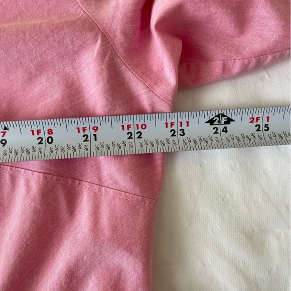Worthington Women’s size 1X button down pink blouse cotton poly blend - Picture 10 of 10